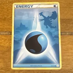 Lugia Water Energy 117/123 Non Holo Heart Gold Soul Silver Pokemon TCG - Image 1