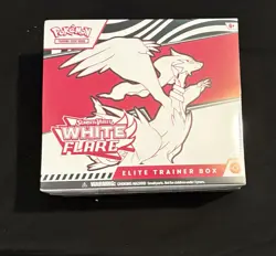 Pokemon TCG Scarlet & Violet White Flare Regular Elite Trainer Box ETB - Image 1