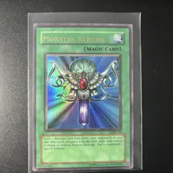 Yu-Gi-Oh! TCG Monster Reborn Legend of Blue Eyes LOB-118 Unlimited Ultra Rare - Image 1