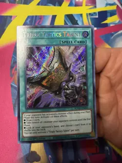 Yugioh ROTD-EN062 Triple Tactics Talent – Secret Rare 1st Edition - Image 1