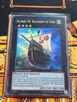 Super Rare Number 50: Blackship of Corn CT10-EN018 2013 Limited Edition | LP - Image 1