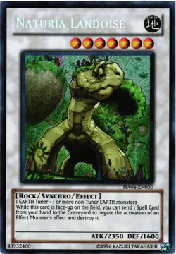 Yugioh Naturia Landoise HA04-EN030 Secret Rare Unlimited VLP - Image 1