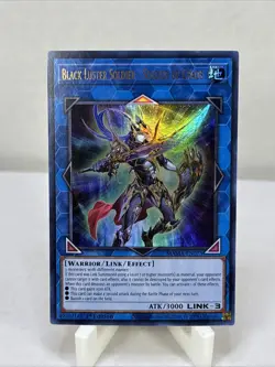 * BLACK LUSTER OF CHAOS SOLDIER OF CHAOS * 1ST ULTRA RARE MAMA-EN073 YUGIOH! - Image 2