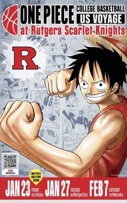 One Piece Monkey D. Luffy US VOYAGE Holo Card 5000 Power + BONUS CARD + POSTER - Image 2