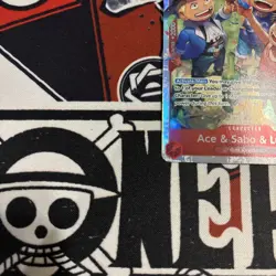 Ace & Sabo & Luffy OP13-007 Carrying On His Will Foil - Image 3