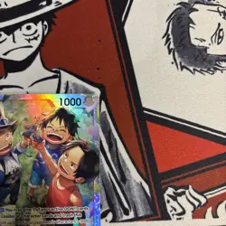 Ace & Sabo & Luffy OP13-007 Carrying On His Will Foil - Image 5