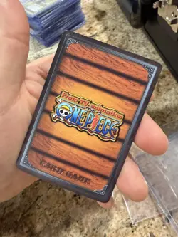 Sanji & Zeff One Piece Card Game Japanese Vintage SR Holo JO-T03 - Image 3