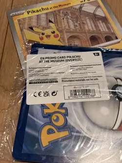 ✅BRAND NEW | Pokemon TCG: Pikachu at the Natural History Museum Jumbo Promo Card - Image 4