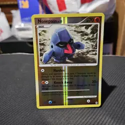 Nosepass Pokemon TCG Arceus Reverse Holo Common Card #69/99 - Image 1