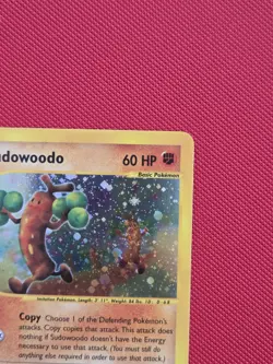 Sudowoodo H24/H32 Aquapolis Holo Rare with Swirl Vintage WOTC Pokemon Card NM-LP - Image 5