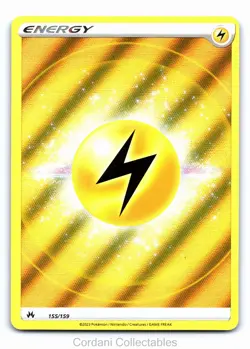 Lightning Energy 155/159 - Crown Zenith - Pokemon Card - Near Mint - Image 1