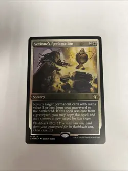 Sevinne’s Reclamation Foil Etched Card #0472 MTG LP - Image 1
