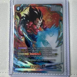 Vegeta : GT FB09-117 Alternate Art Dual Evolution Dragon Ball Card English - Image 1