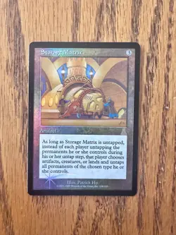 MTG Magic the Gathering - Urza's Destiny Storage Matrix FOIL -Never Played NM - Image 1