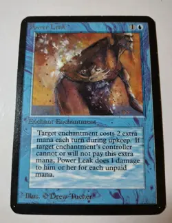 Magic The Gathering Power Leak Alpha WP - Image 1