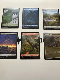 Jurassic World Mtg Mana Pack 6 Total One Of Each! - Image 1