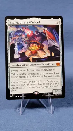 Krang, Utrom Warlord Regular NM 175 MTG Teenage Mutant Ninja Turtles - Image 1
