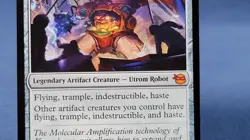 Krang, Utrom Warlord Regular NM 175 MTG Teenage Mutant Ninja Turtles - Image 3