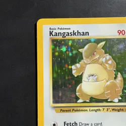 Vintage Pokemon Jungle Kangaskhan Holo Rare Tcg - Image 2