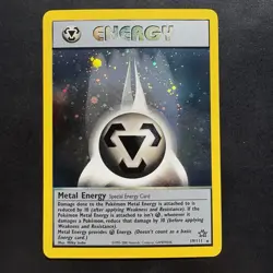 Pokemon Vintage Holo Metal Energy Neo Genesis 19/111 WotC - Image 1