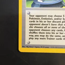 Pokemon Vintage Non-Holo Rare Time Capsule 90/111 Neo Genesis Trainer WotC - Image 5