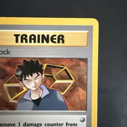 Pokemon Vintage Non-Holo Rare Brock 99/132 Gym Heroes WotC - Image 3