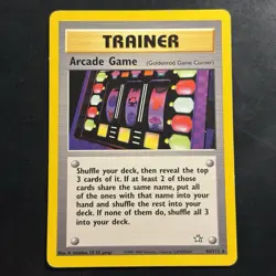 Pokemon Vintage Non-Holo Rare Arcade Game 83/111 Neo Genesis Wotc 2000 - Image 1