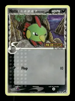 Carte Pokemon Natu Stamp Reverse 55/101 EX Ile des Dragons Francais - Image 1