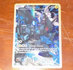 Pokemon Zekrom XY76 Full Art Promo Holo Basic 120 HP Dragon Card - Image 1