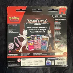 Pokemon TCG: Team Rocket’s Mewtwo ex League Battle Deck • 60 Cards - Image 3