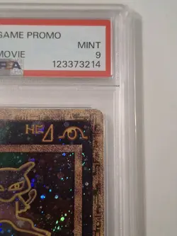Pokemon Ancient Mew Movie 2000 Promo PSA 9 Mint D43 W Swirl 3 - Image 3