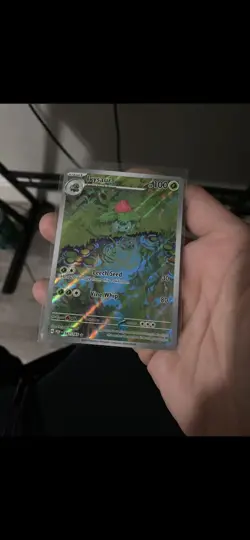 POKEMON IVYSAUR SV: 151 ILLUSTRATION RARE #167/165 ENGLISH - Image 1