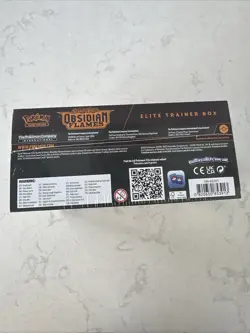 Pokemon TCG Scarlet & Violet Obsidian Flames Elite Trainer Box (ETB) - Sealed - Image 4