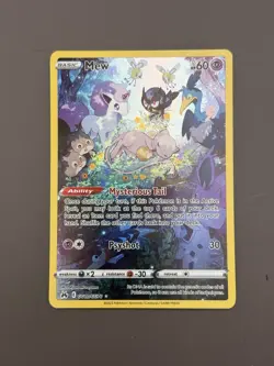 Mew GG10/GG70 Crown Zenith: Galarian Gallery Ultra Rare NM Pokemon Holo - Image 3