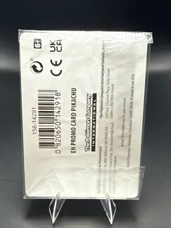 Pokemon Pikachu 028/078 English Pokemon GO Holo Sealed Promo Stamped - Image 3