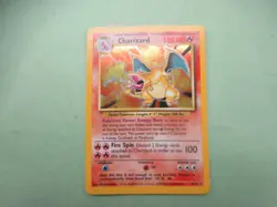 Pokemon TCG Charizard Base Set Holo Rare 4/102 Wizards 1999 120 HP - Image 1