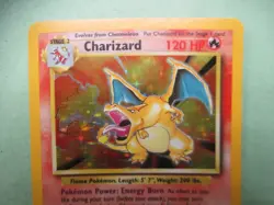 Pokemon TCG Charizard Base Set Holo Rare 4/102 Wizards 1999 120 HP - Image 4
