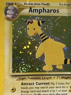 2001 Pokemon Neo Revelation - Ampharos Holo #1 MINT PSA 9 - Image 2