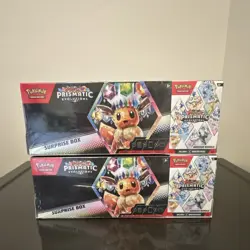 Pokemon Prismatic Evolutions Surprise Box Booster Bundle 2 Bundle Box - Image 1