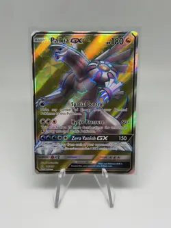 Palkia GX 147/156 SM: Ultra Prism Full Art Ultra Rare Holo Pokemon NM - Image 1