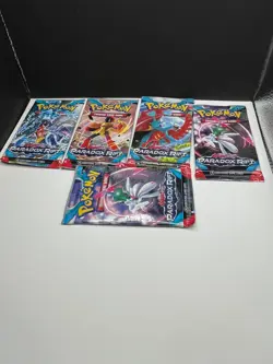 Pokemon TCG: Scarlet and Violet Paradox Rift x1 Booster Pack Sealed - Image 3
