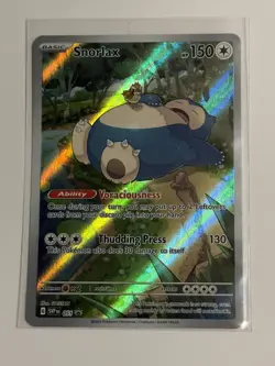 Snorlax SVP 051 Pokemon Black Star Promo 151 Scarlet and Violet - Image 1