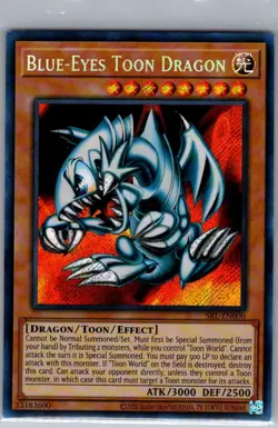 Blue-Eyes Toon Dragon SRL-EN000 (25th Anniversary Edition) - Yu Gi Oh Card - NM - Image 1