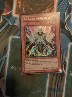 Yugioh XX-Saber Emmersblade ABPF-EN081 Secret Rare VLP (C) - Image 1