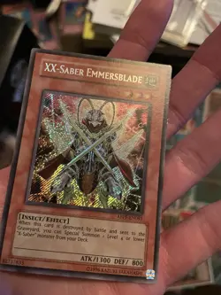 Yugioh XX-Saber Emmersblade ABPF-EN081 Secret Rare VLP (C) - Image 3