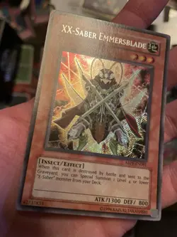 Yugioh XX-Saber Emmersblade ABPF-EN081 Secret Rare VLP (B) - Image 4