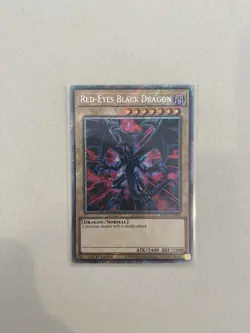 Yugioh Red-Eyes Black Dragon RA03-EN081 Platinum Secret Rare 1st Ed NM - Image 1