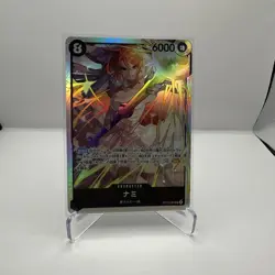 Nami SR OP15-086 Adventure on KAMI’s Island Japanese ONE PIECE Card NM - Image 1