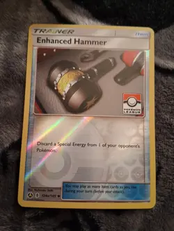 Enhanced Hammer - (Pokemon League) 124A/145 League & Championship Cards Reverse - Image 1