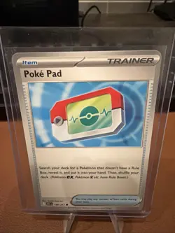 Pokemon TCG Poke Pad Trainer-Item Card 198/217 English Regular 2023 - Image 1